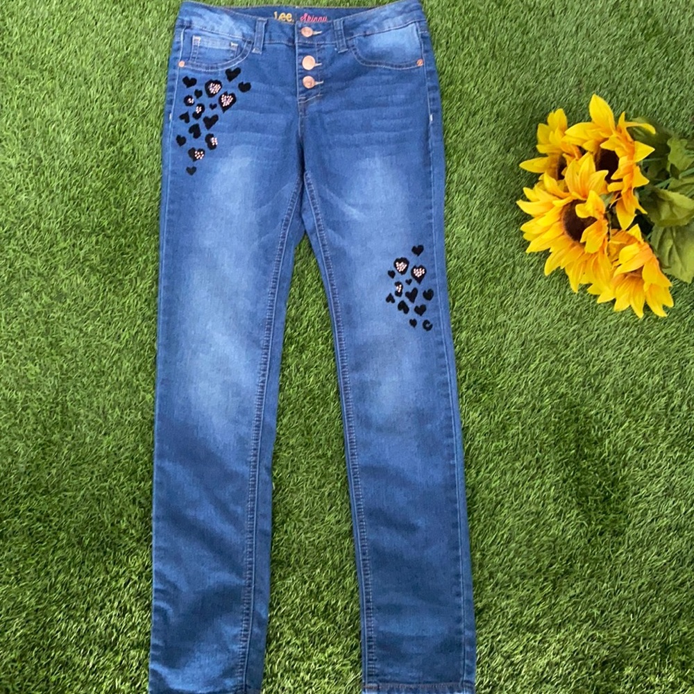 Lee skinny jeans size 12 girls